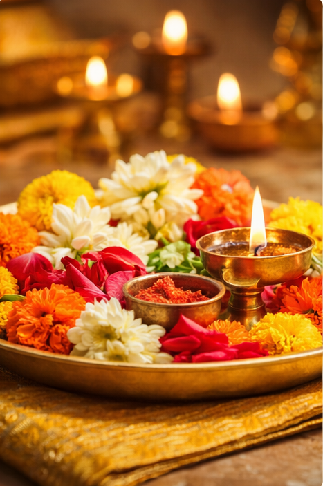 Daily Puja Flowers Pack